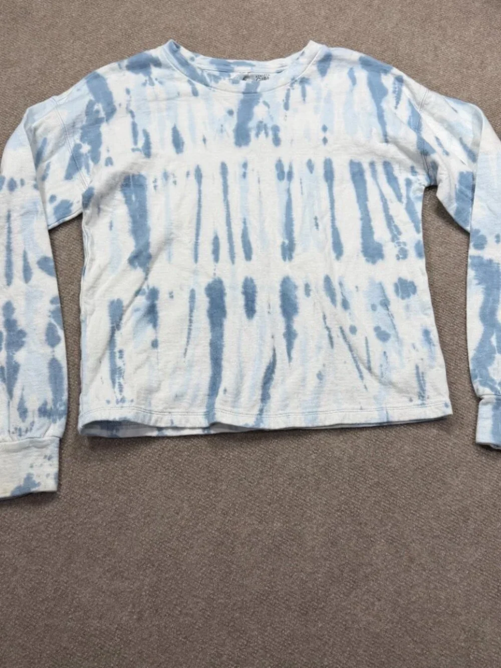 Athleta Girl Beachy Breeze Tie Dye Cutout Sweatshirt Beach Coverup - XL 14/16